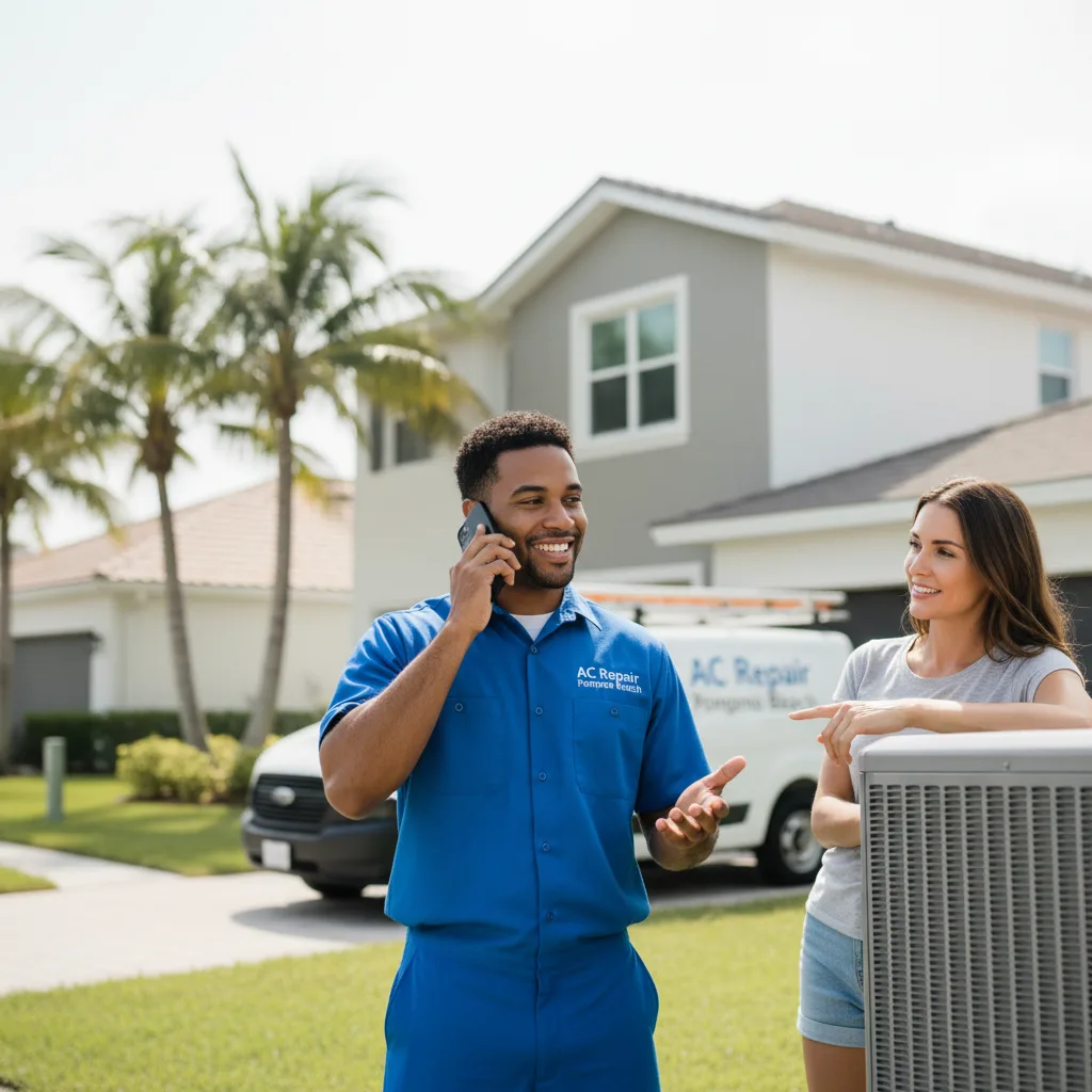 AC Repair Pompano Beach customer support in Reform